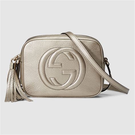 gold gucci soho disco bag